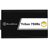 Silverstone triton 750rz modulaire 750 watt voeding (zwart, 1x 12v-2x6, 3x pcie)