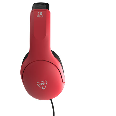 Turtle beach airlite fit gamingheadset met microfoon over-ear gaming headset (neonblauw neonrood, nintendo switch, nintendo switch lite, nintendo switch - oled-model)