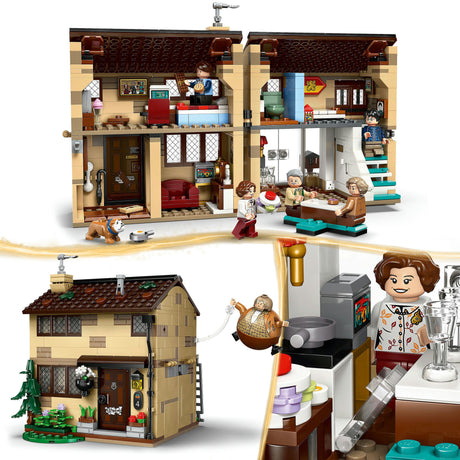 Lego Harry Potter 76451 Ligusterstraße Besuch von Tante Margot