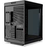 Hyte y70 Touch Infinity Midi-Tower-Gehäuse (schwarz | 2x USB-A | 1x USB-C | gehärtetes Glas)