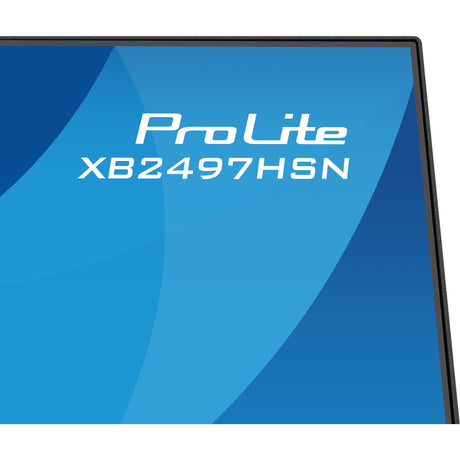 Iiyama Prolite XB2497HSN-B1 23,8-Monitor (Schwarz (matt), 100 Hz, HDMI, Display-Port, USB-C, Audio, LAN)