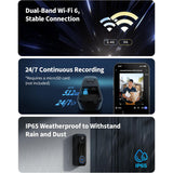 Aqara doorbell camera g400 select wired - 2k deurbelcamera met poe
