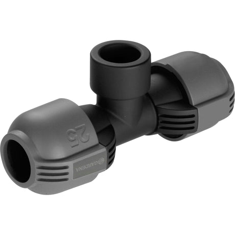 Gardena T-Stück 25 mm x 3 4 Innengewindeanschluss (schwarzgrau, 2790-20)