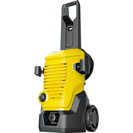 Kärcher K 4 WCM Premium Hochdruckreiniger (Gelb Schwarz, mit Dreckfräser und Schlauchtrommel)