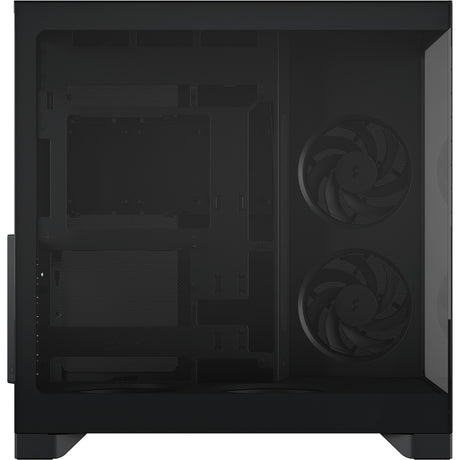Fractal Design Pop 2 Vision Midi-Tower-Gehäuse (schwarz | 1x USB-A | 1x USB-C | gehärtetes Glas)