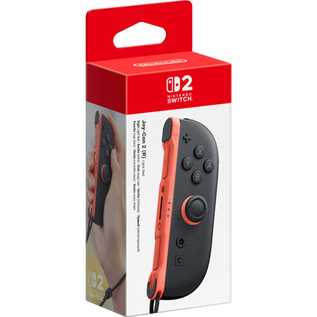 Nintendo Joy-Con 2 – rechtes Gamepad (schwarz hellrot)