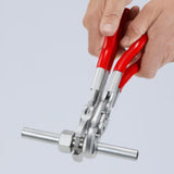 Knipex 86 03 250 Zangenschlüssel - 250 mm - verchromt - Schlüsselweite bis 52 mm 2 Zoll - kunststoffbeschichtet