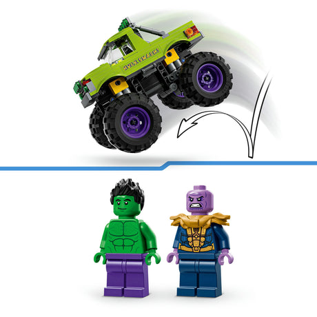 Lego Marvel 76312 Der Hulk Truck vs. Thanos