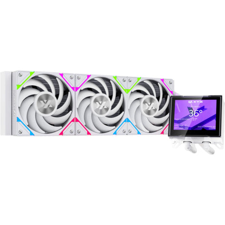 Xyz PC Gear Hydroview AIO 360 Wasserkühlung (weiß, argb, pwm)
