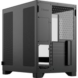 Fractal design pop 2 vision rgb midi tower behuizing (zwart | 1x usb-a | 1x usb-c | rgb | tempered glass)