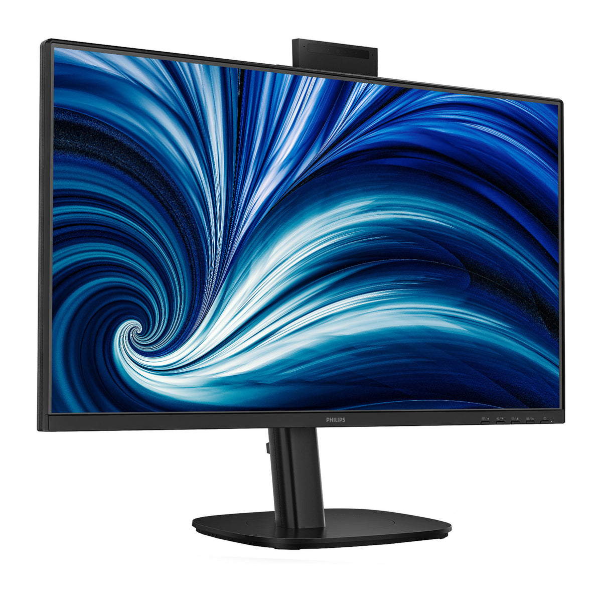 Philips 27b2n3500jh 00 27 monitor (zwart, 1x displayport, 2x hdmi, 1x usb-c, 4x usb-a, 120 hz, webcam)