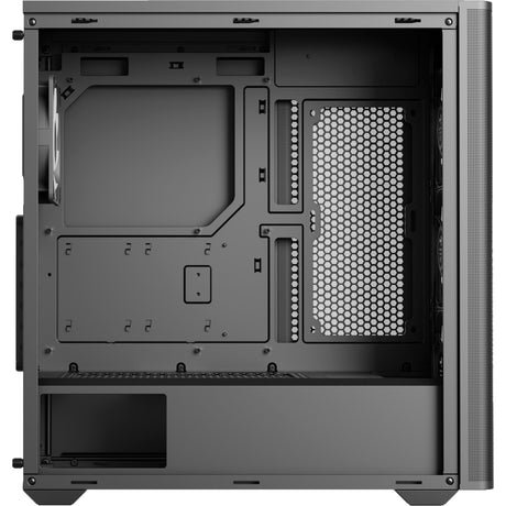 Aerocool b301a Mini-Tower-Gehäuse (schwarz | 1x USB-A | 1x USB-C | RGB)