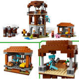 Lego 21278 Minecraft Der Plünderer-Außenposten und Zerstörer
