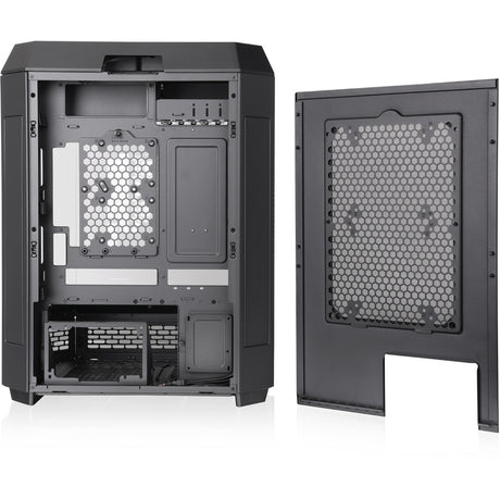 Thermaltake The Tower 600 Midi-Tower-Gehäuse (schwarz | 4x USB-A | 1x USB-C | gehärtetes Glas)