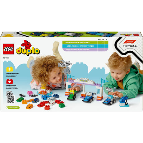 Lego Duplo Town 10445 F1-Team-Rennwagen und Fahrer
