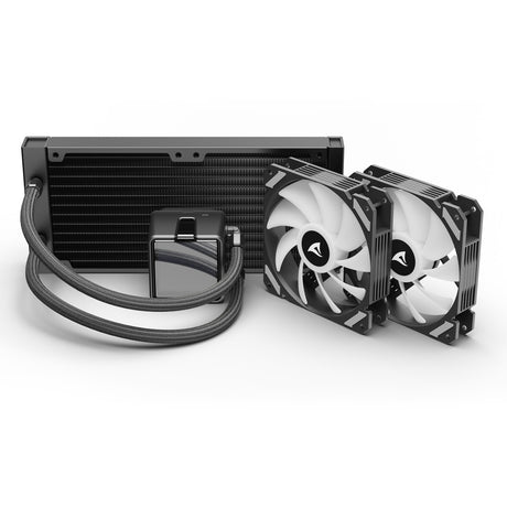 Sharkoon S50 ArGB Wasserkühlung (schwarz, 4-Pin-PWM)