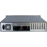 Inter-tech 2u-2098-sl Rackgehäuse (schwarz | 2x USB-A)