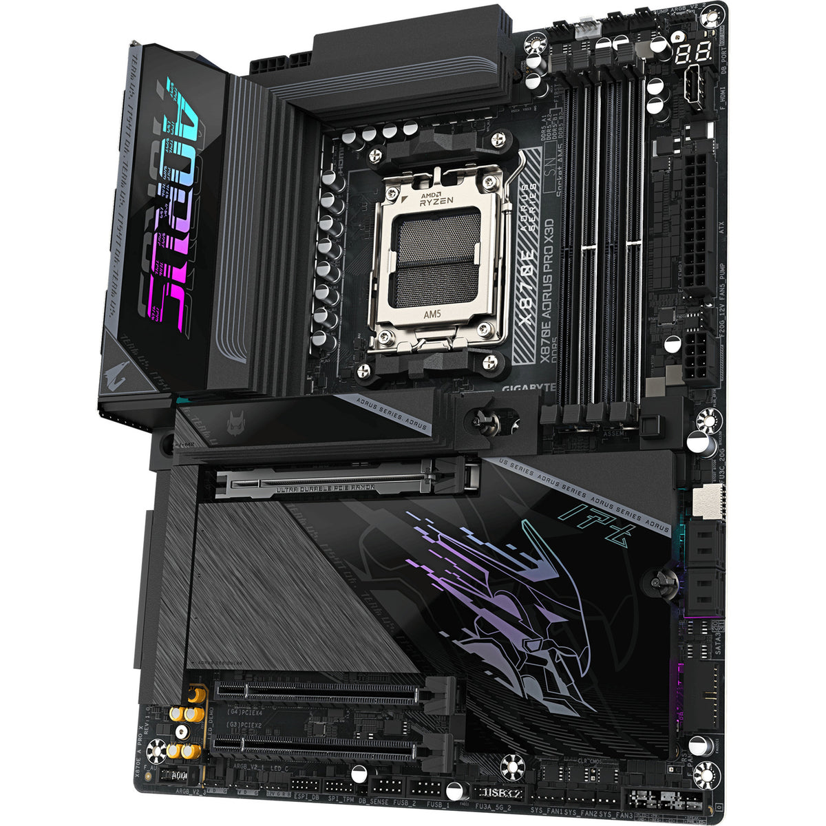 Gigabyte x870e Aorus Pro (schwarz,