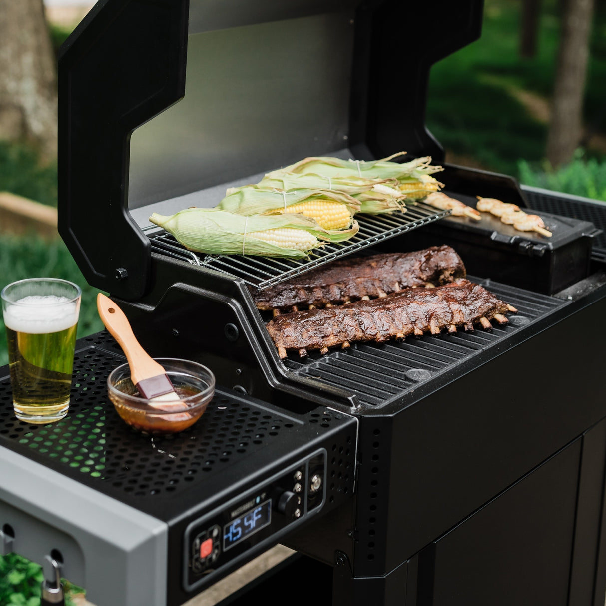 Masterbuilt Masterbuilt Autoignite Serie 545 Digitalkohle -Barbecue e