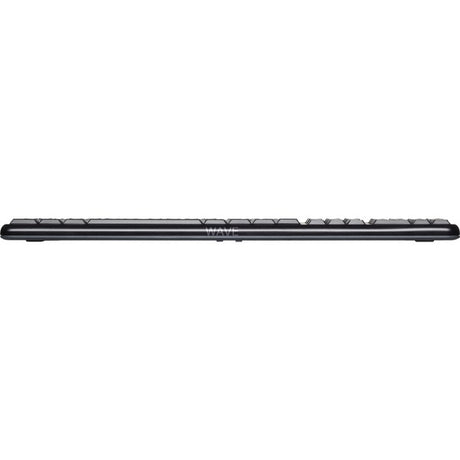 Logitech-Tastatur K120 für Unternehmen (Schwarz, EU-Layout (QWERTY), Gummikuppel, 100 %)