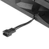 Silverstone Air Penetrator 184i ArGB Gehäuselüfter (schwarz, 180 x 180 x 32 mm, PWM)