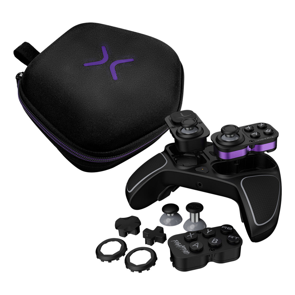 Turtle Beach Victrix Pro BFG Reloaded Wireless Modular Controller (Schwarz, Xbox One, Xbox Series X|S, PC)