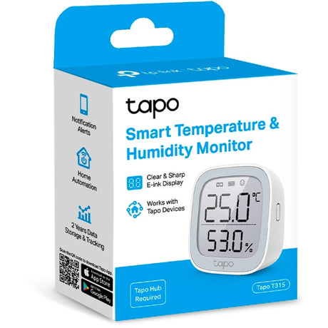 Tp-Link Tapo T315 intelligenter Temperatur- und Feuchtigkeitsüberwachungssensor