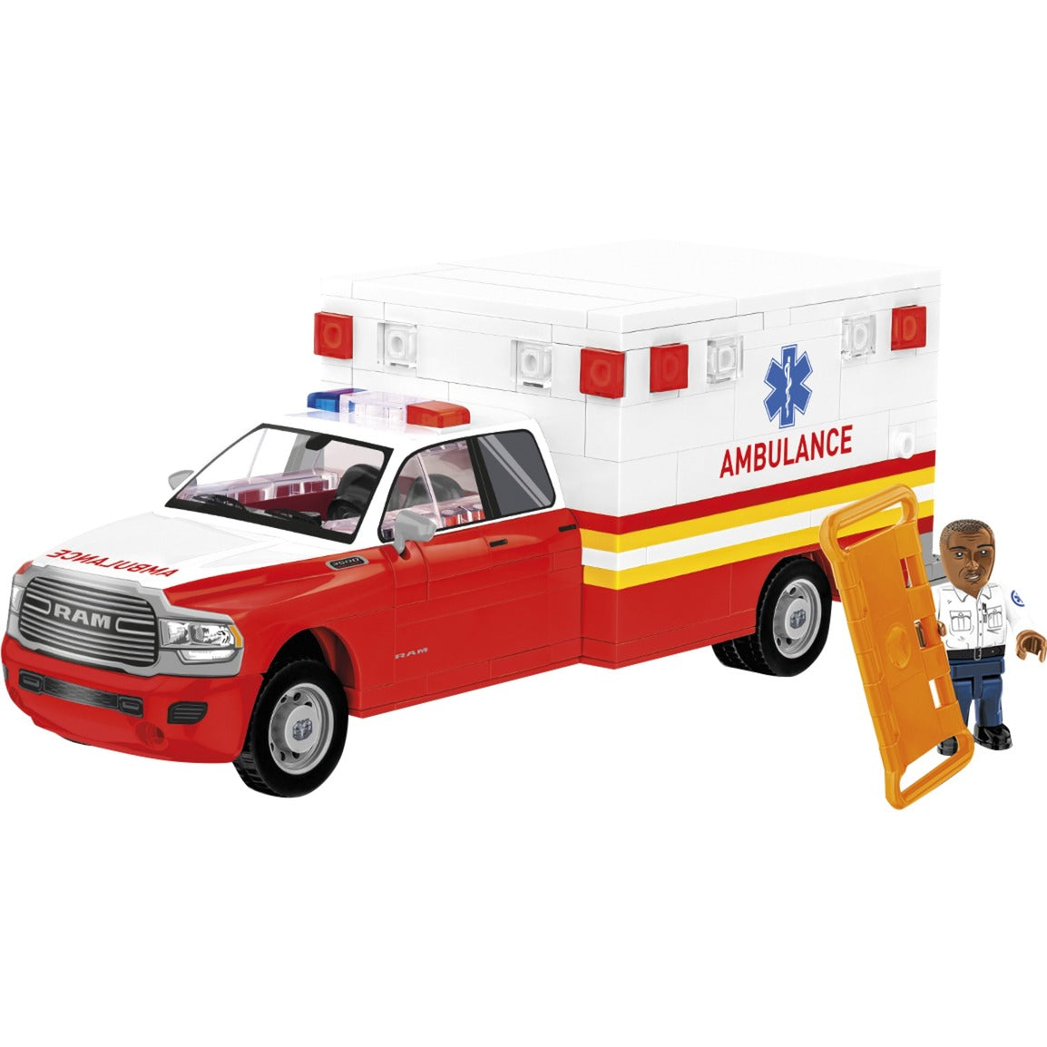 Cobi ram 3500 - ambulance constructiespeelgoed (schaal 1:35)