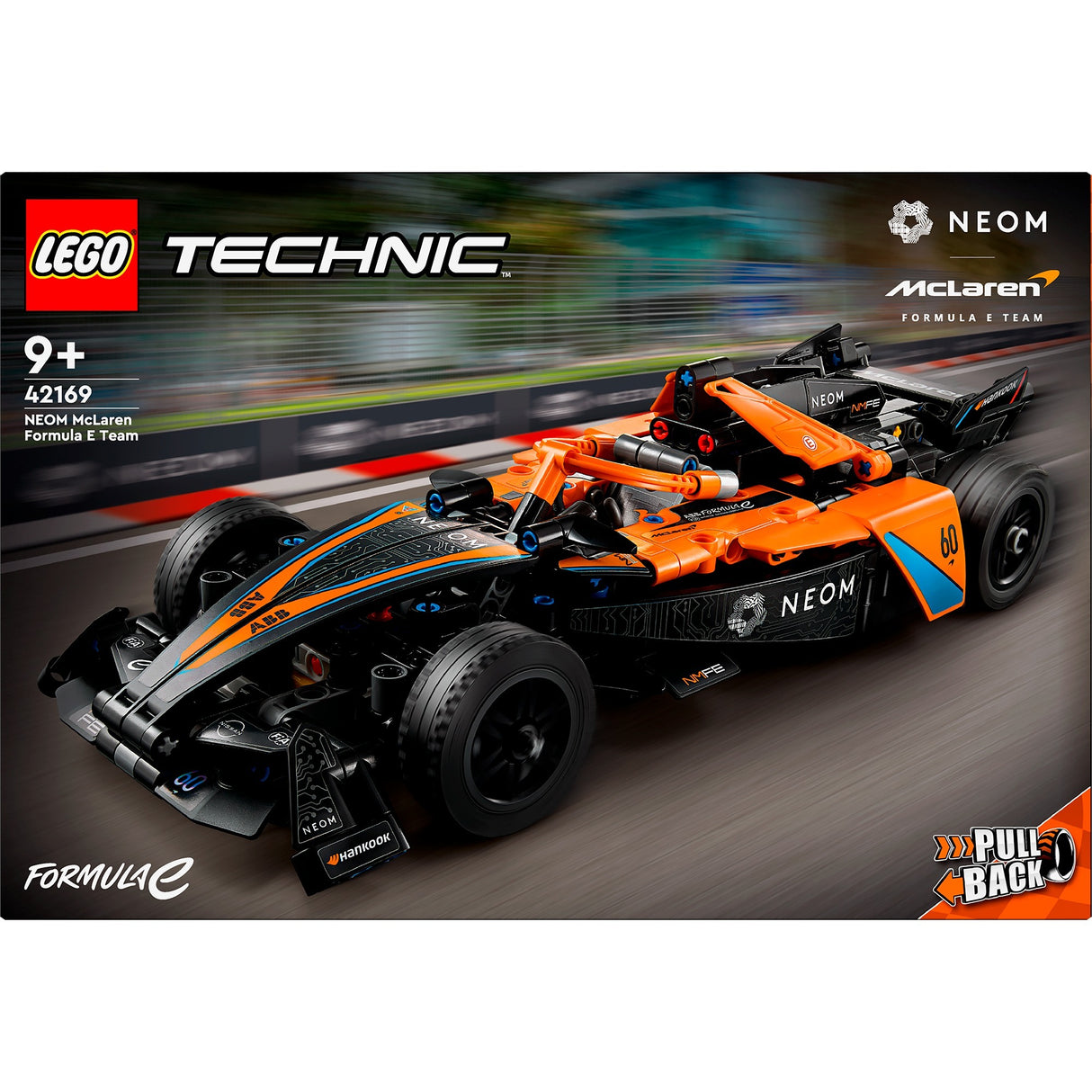 LEGO Technic 42169 Neom McLaren Formel E Rennwagen