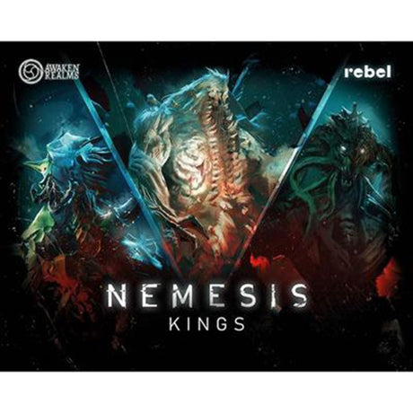 Asmodee Nemesis: Kings Brettspiel (englisch, Erweiterung, 1 - 5 Spieler, 35 - 175 Minuten, ab 14 Jahren)