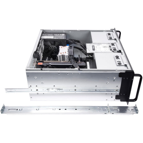 Silverstone RM41-506 Rackgehäuse (schwarz | 2x USB-A 3.2 (5 Gbit s))