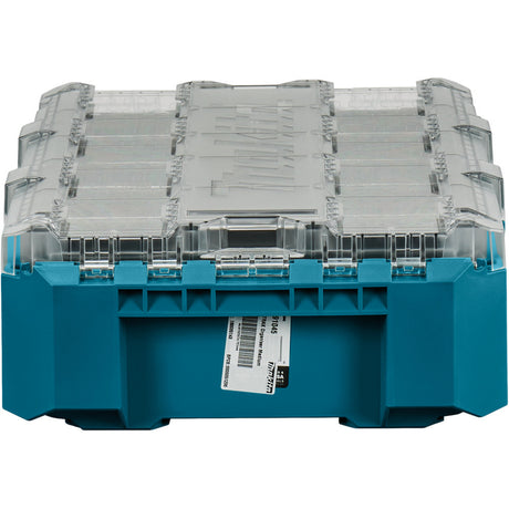 Makita Maktrak Organizer Medium P-91045 Werkzeugkasten (Blau Schwarz)