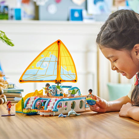 Lego Friends Abenteuer-Bootsfahrt, Bootsspielzeug für Kinder – 42664