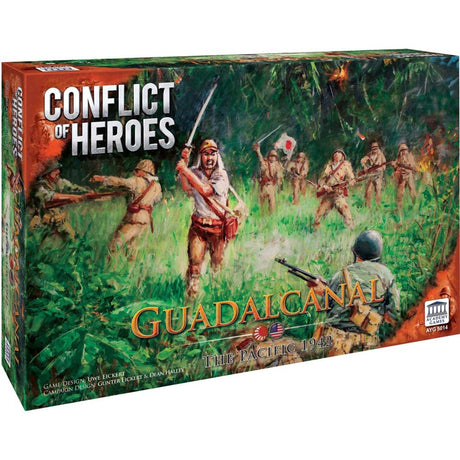 Europäisches Spielernetzwerk Heldenkonflikt: Guadalcanal the Pacific 1942 Brettspiel (englisch, 2 – 4 Spieler, 60 – 240 Minuten, ab 13 Jahren)