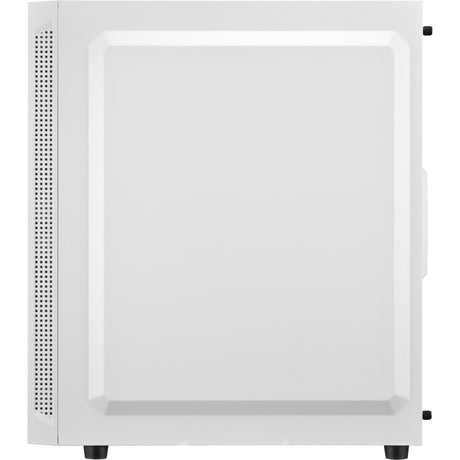 Sharkoon RGB Slider Midi-Tower-Gehäuse (weiß | 3x USB-A | RGB | gehärtetes Glas)