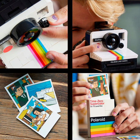 Lego Ideas Polaroid Onestep SX-70 Kamera-Konstruktionsspielzeug (21345)