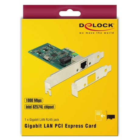 Delock PCI Express Karte > 1 x Gigabit LAN Netzwerkadapter