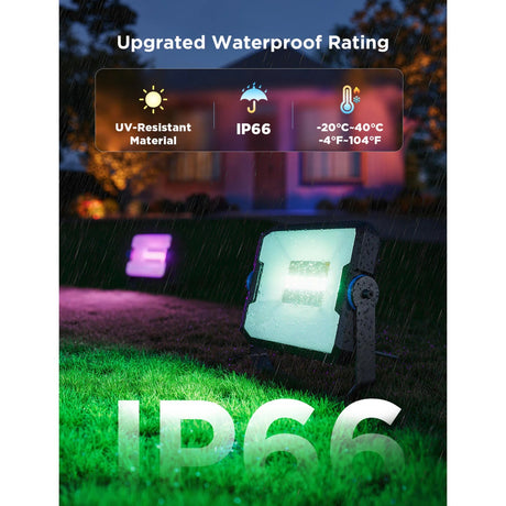 Govee Smart Ground Lighting Matter RGBWW – 4er-Pack für den Außenbereich