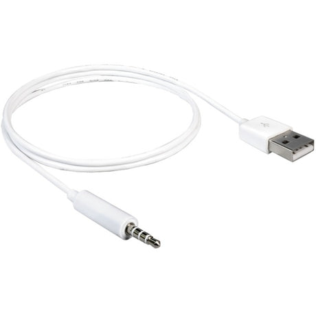 Delock Kabel USB-A Stecker > Klinke 3,5 mm Stecker 4 Pin Adapter (iPod Shuffle, 1 m)
