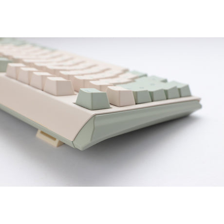 Ducky One 3 Matcha, Tastatur (cremegrün, US-Layout, Cherry MX Brown, PBT Double Shot, Hot Swap)