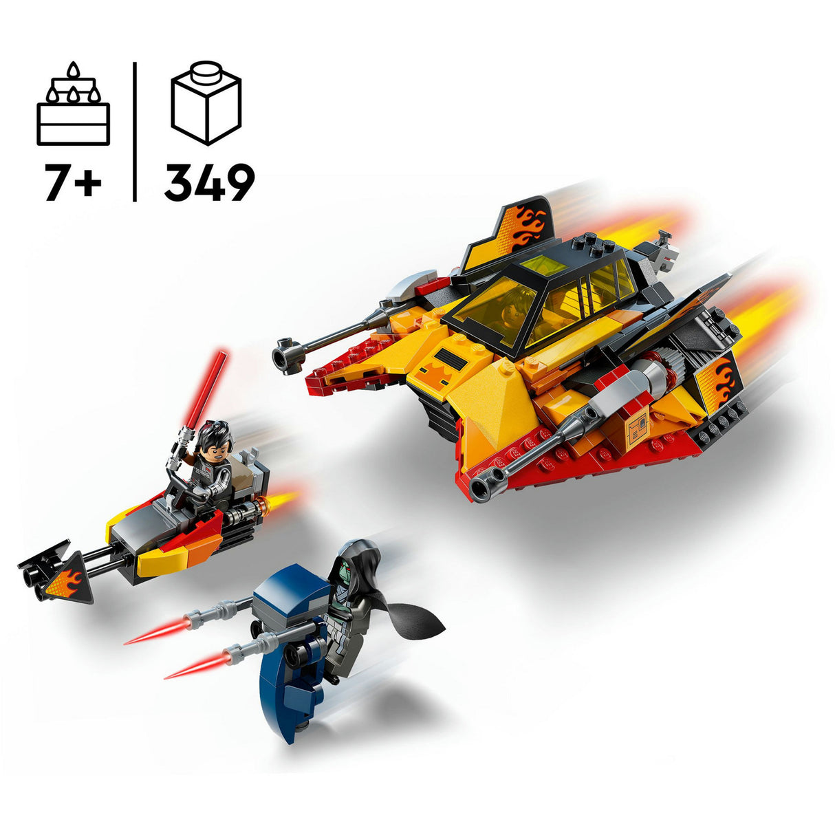 Lego Star Wars 75414 Der Force-Brenner-Snowspeeder