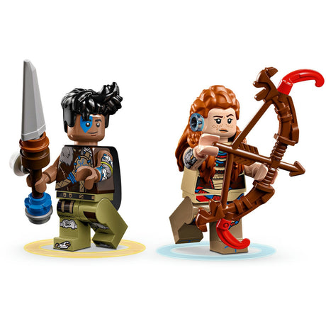 Lego® Horizon Adventures™ Aloy und Varl vs. Muschelläufer und Sägezahn – 77037