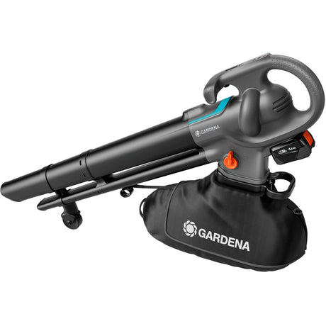 Gardena Staubsauger – Laubbläser PowerJet Collect Laubsauger Laubbläser (grau schwarz, Akku und Ladegerät nicht im Lieferumfang enthalten)