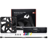 Noctua nf-a12x15 pwm chromax.black.swap