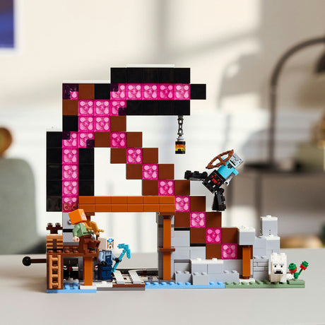 Lego Minecraft Bausatz „Die Spitzhacke-Mine“ für Kinder – 21277