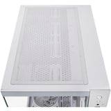 Chieftec Visio Midi Tower Gehäuse (weiß | 2x USB-A | 1x USB-C | RGB | gehärtetes Glas)