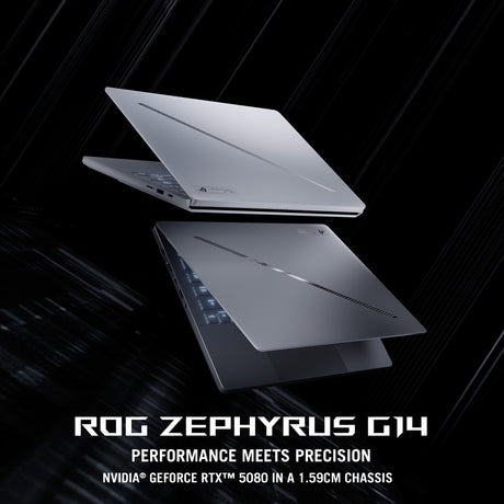 Asus rog zephyrus g14 ga403up-qs005w 14 copilot+ gaming laptop (grijs | ryzen 9 270 | rtx 5070 | 32 gb | 1 tb ssd | oled)