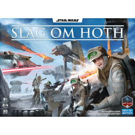 Asmodee Star Wars: Battle of Hoth Brettspiel (niederländisch, 2 - 4 Spieler, 30 Minuten, ab 8 Jahren)