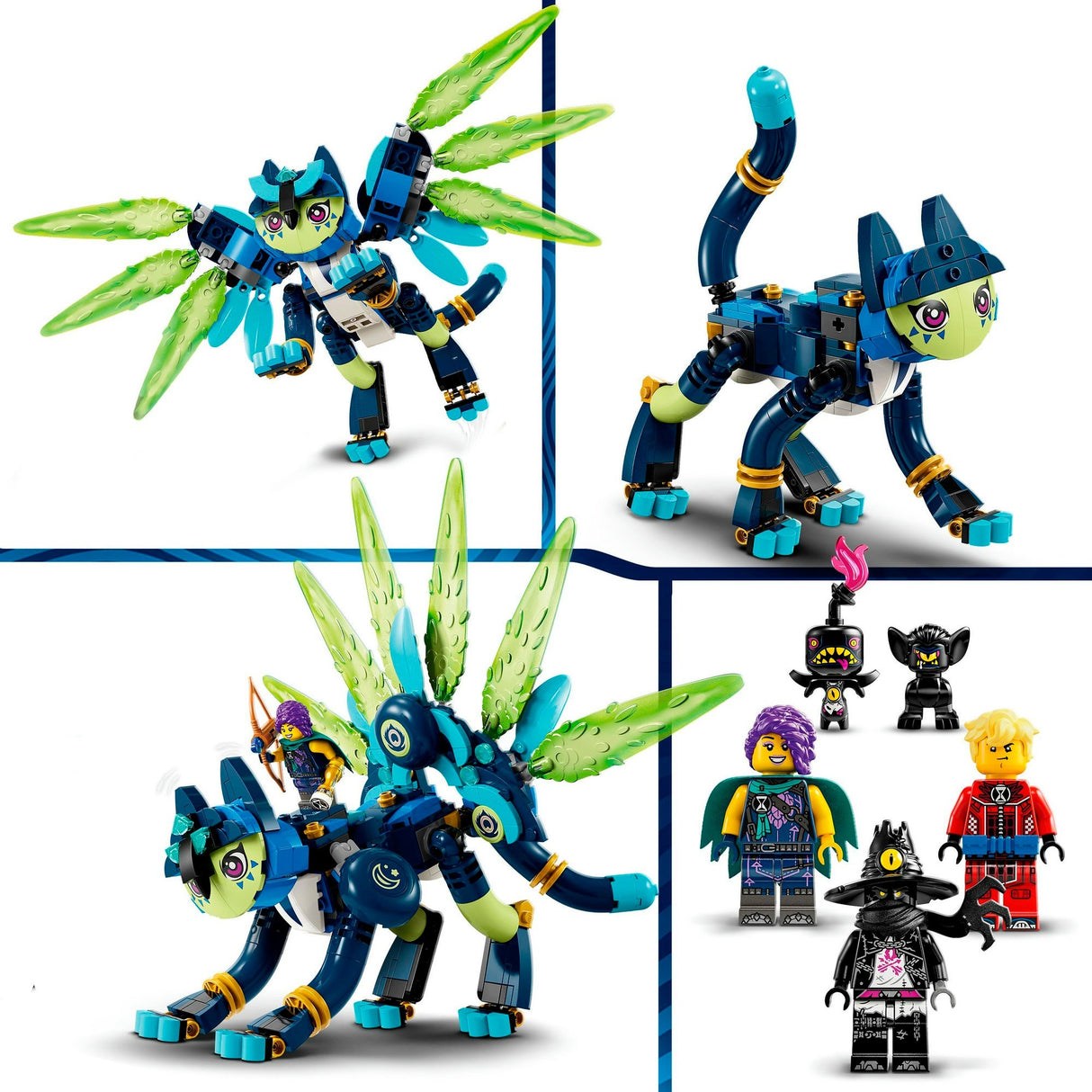 Lego Dreamzzz – Bauspielzeug „Zoey und Zian, die Katzeneule“ (71476)