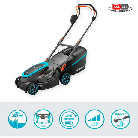 Gardena Accugrashaaier Powermax 37 36V P4A Set